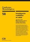 INVESTIGACIÓN CUALITATIVA EN SALUD