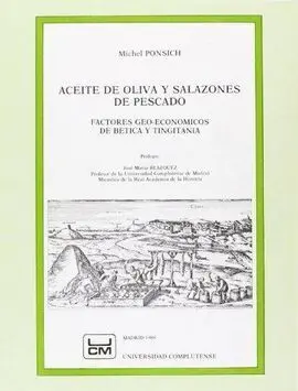 Aceite de Oliva y Salazones de Pescado