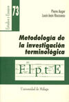 METODOLOGÍA DE LA INVESTIGACIÓN TERMINOLÓGICA
