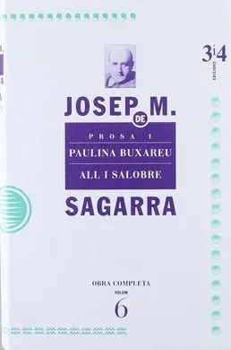 (6) Obra Completa. Prosa 1. Paulina Buxareu