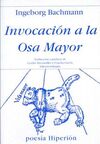 INVOCACIÓN A LA OSA MAYOR