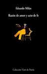 RAZÓN DE AMOR Y ACTO DE FE