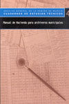 MANUAL DE HACIENDA PARA ARCHIVEROS MUNICIPALES