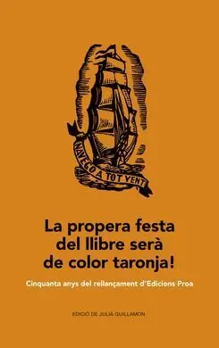 La Propera Festa del Llibre Serà de Color Taronja!