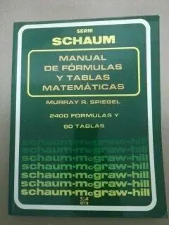 Manual de Fórmulas y Tablas Matemáticas