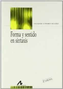 Forma y Sentido en Sintaxis