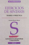 EJERCICIOS DE SINTAXIS.TEORIA Y PRACTICA