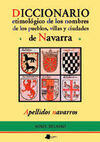 DICCIONARIO ETIMOLÓGICO DE LOS NOMBRES DE PUEBLOS, VILLAS Y CIUDADES DE NAVARRA