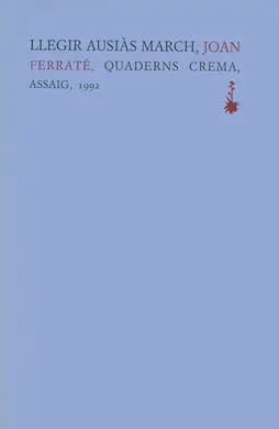 Llegir Ausiàs March