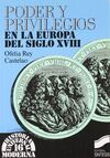 PODER Y PRIVILEGIOS EN LA EUROPA DEL S. XVIII