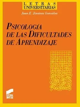 Psicología de las Dificultades de Aprendizaje