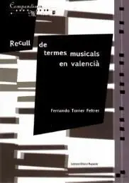 Recull de Termes Musicals en Valencià
