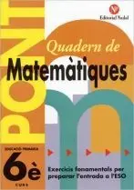 Pont - Quadern de Matemàtiques - 5º Ed. Prim.