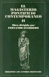 (2) EL MAGISTERIO PONTIFICIO CONTEMPORANEO