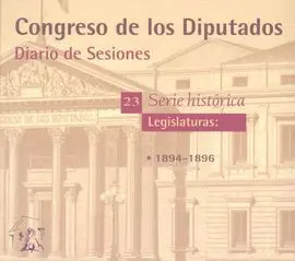 Diario de Sesiones - Legislaturas 1894-1896 (1 Dvd)