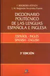 Diccionario Politécnico de las Lenguas Española e Inglesa Ii. Español-Inglés / Spanish-English (3ª e