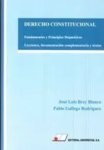 Derecho Constitucional. Fundamentos y Principios Dogmáticos.