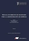 MANUAL DE DERECHO DE SOCIEDADES PARA LA ADMINISTRACIÓN DE EMPRESAS