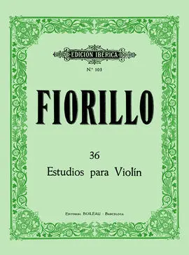 36 Estudios para Violín