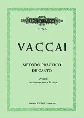 Método Práctico de Canto (Mezzo-Soprano y Barítono)