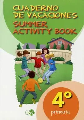 Cuaderno de Vacaciones con Inglés - 4º Ed. Prim.