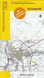 Alt Emporda 1:50. 000 [2 Mapas]