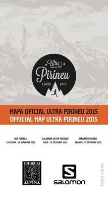 Ultra Pirineu 2015, Mapa Oficial