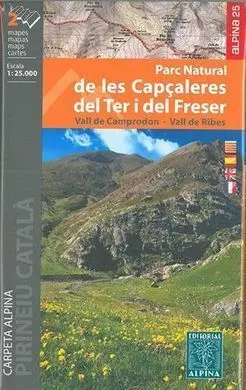 Capçaleres del Ter I del Freser 1:25. 000