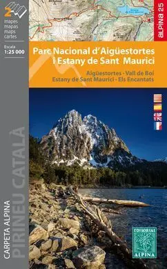 Pn Aiguestortes Estany St Maurici [2 Mapes] 1:25. 0