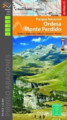 Ordesa Monte Perdido 1:25. 000 [2 Mapas] -Alpina
