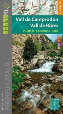 Vall de Camprodon ; Vall de Ribes (Mapa 1:50. 000 + Carpeta Desplegable)