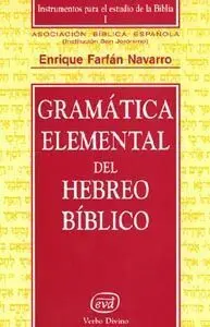 Gramática Elemental del Hebreo Bíblico