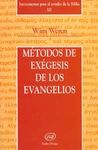 MÉTODOS DE EXÉGESIS DE LOS EVANGELIOS
