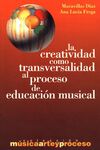 LA CREATIVIDAD COMO TRANSVERSALIDAD AL PROCESO DE EDUCACIÓN MUSICAL