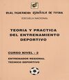 TEORIA Y PRACTICA ENTRENAMIENTO DEPORTIVO NIVEL 3