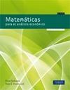 MATEMÁTICAS PARA EL ANÁLISIS ECONÓMICO