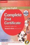COMPLETE FIRST CERTIFICATE. STUDENT BOOK.