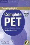Complete Pet (Wb+Key+Cd) Spanish Speakers