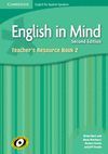 ENGLISH IN MIND FOR SPANISH SPEAKERS LEVEL 2 TEACHER´S RESOURCE BOOK WITH AUDIO CDS (3)