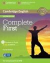 COMPLETE FIRST SELF-STUDY (2ND ED.) STUDENT'S BOOK WITH ANSWERS AND CD-ROM