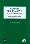 Derecho Procesal Civil / Ii. Los Procesos Especiales - 4ª Ed. Con Jurisprudencia Actualizada