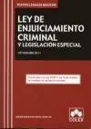 Ley de Enjuiciamiento Criminal y Legislacion Especial
