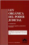 LEY ORGANICA DEL PODER JUDICIAL (10ª ED. 2015)