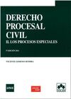 DERECHO PROCESAL CIVIL II. LOS PROCESOS ESPECIALES (5ª ED.)