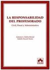 LA RESPONSABILIDAD DEL PROFESORADO
