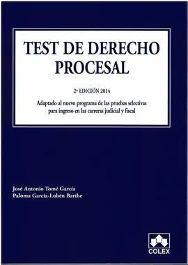 Test de Derecho Procesal (2ª Ed. )