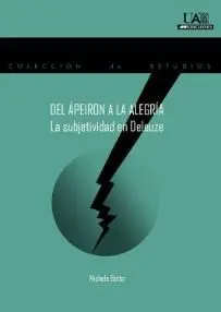 Del Ápeiron a la Alegría