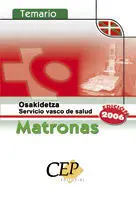 Temario - Matronas - Osakidetza - Servicio Vasco de Salud