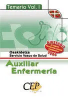 Temario Vol. i - Auxiliar de Enfermeria - Osakidetza - Servicio Vasco de Salud
