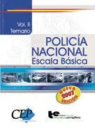 Temario Vol Ii Oposiciones Policia Nacional Escala Basica